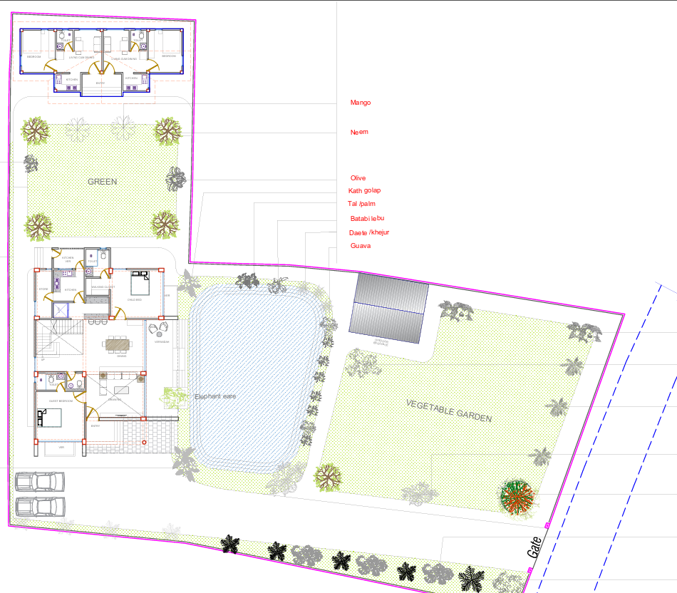Section drawing