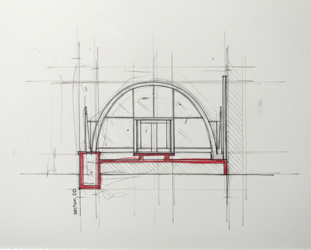 Section drawing
